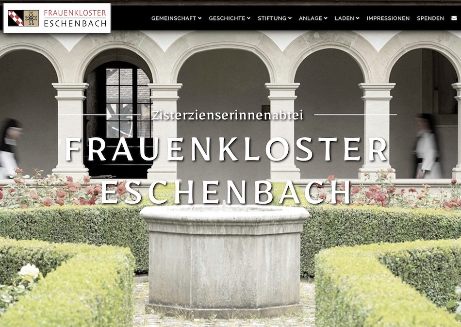 Neuer Internetauftritt Frauenkloster Eschenbach